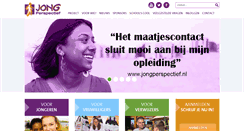 Desktop Screenshot of jongperspectief.nl